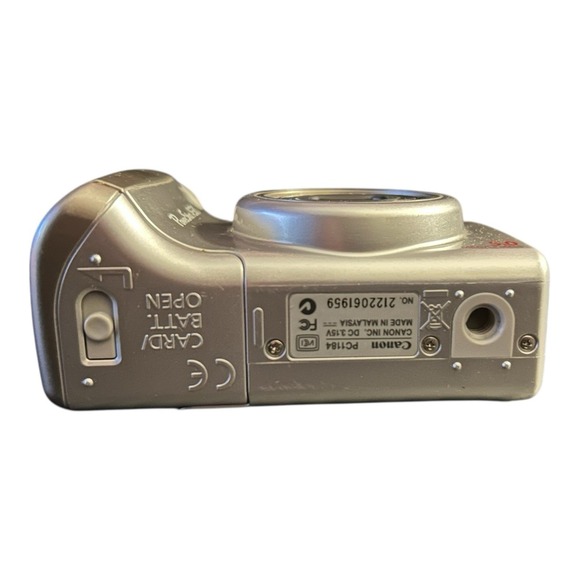 Canon PowerShot A530 5MP 4X Optical Zoom Digital Camera, Silver READ DESCRIPTION - Picture 7 of 11